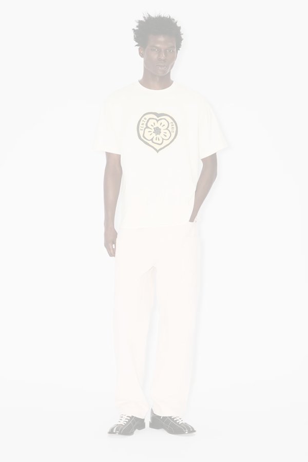 画像4:   KENZO ケンゾー KENZO Boke Heart' Tシャツ イン コットン {-BFS}  :FG55TS2074SO-03-L  (4)