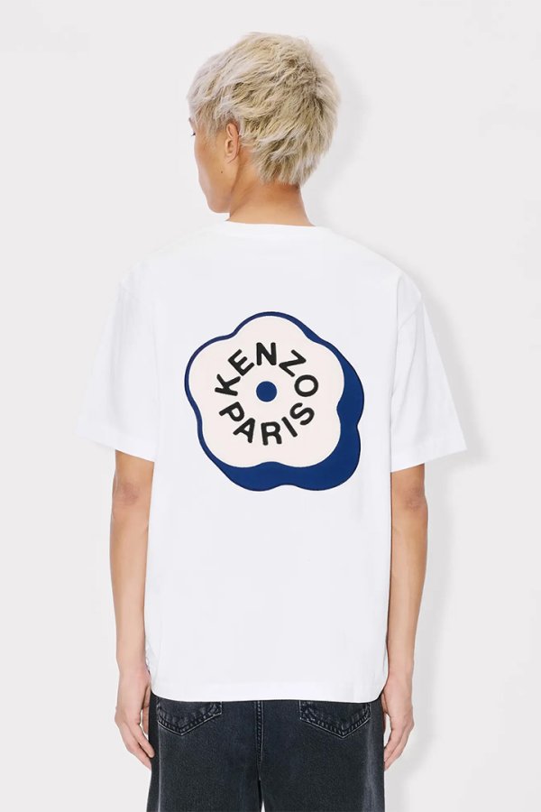 画像2: KENZO ケンゾー Boke Flower 2.0' エンブロイダリー オーバーサイズ Tシャツ イン コットン{-BFS} (2)