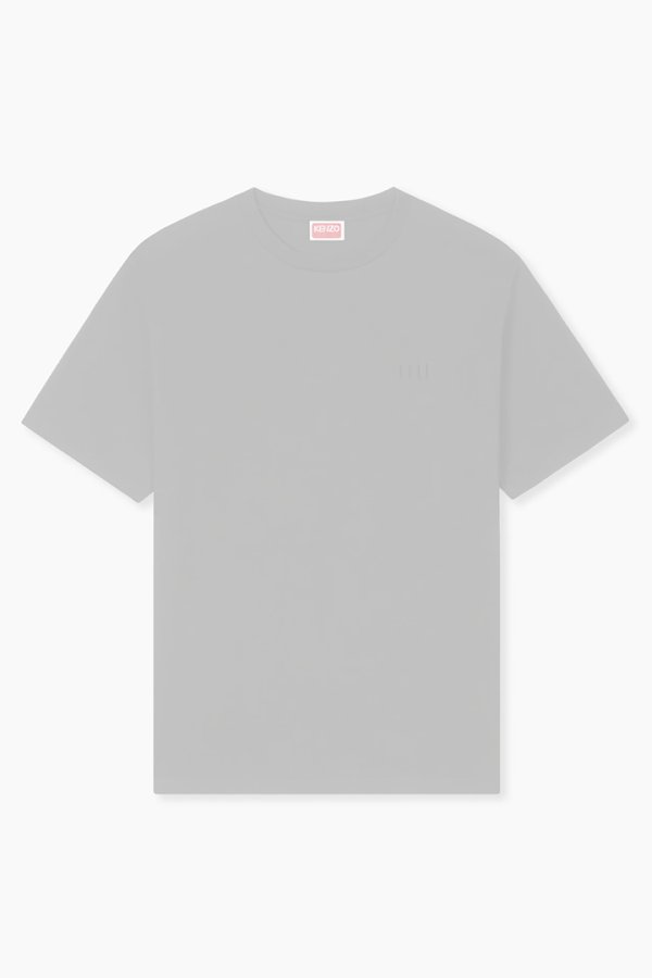 画像1:   KENZO ケンゾー Boke Flower 2.0' エンブロイダリー オーバーサイズ Tシャツ イン コットン {-BFS}  :FG55TS4024SG-99J  (1)