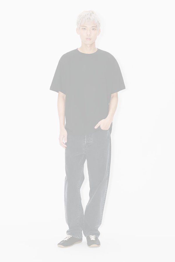 画像4:   KENZO ケンゾー Boke Flower 2.0' エンブロイダリー オーバーサイズ Tシャツ イン コットン {-BFS}  :FG55TS4024SG-99J  (4)