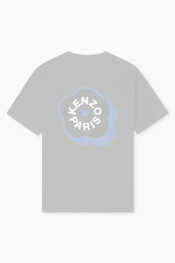画像7:   KENZO ケンゾー Boke Flower 2.0' エンブロイダリー オーバーサイズ Tシャツ イン コットン {-BFS}  :FG55TS4024SG-99J  (7)