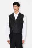 画像3: KENZO ケンゾー Kimono gilet in virgin wool and silk{-BFS} (3)