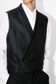 画像6: KENZO ケンゾー Kimono gilet in virgin wool and silk{-BFS} (6)