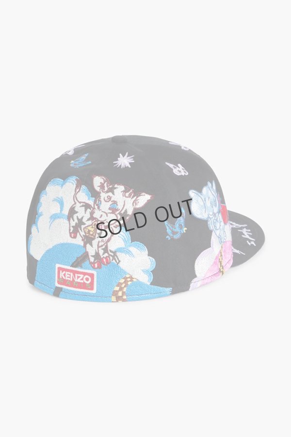 画像3: {SOLD}KENZO ケンゾー KENZO x New Era' エンブロイダリー キャップ{-BFS} (3)