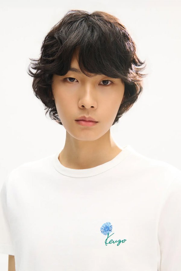 画像6: KENZO ケンゾー KENZO Tulip' エンブロイダリー スリム Tシャツ イン コットン{-BFA} (6)