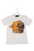 画像1: {SOLD}DOMREBEL ドムレーベル FIRESKULL T-SHIRT ブラックスワロフスキー/カスタムモデル{-AHS} (1)