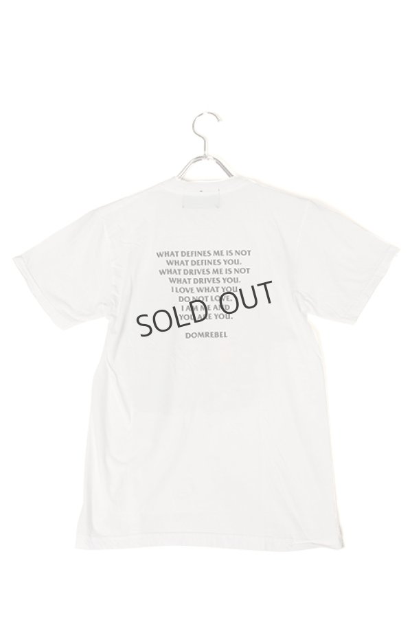 画像2: {SOLD}DOMREBEL ドムレーベル FIRESKULL T-SHIRT ブラックスワロフスキー/カスタムモデル{-AHS} (2)