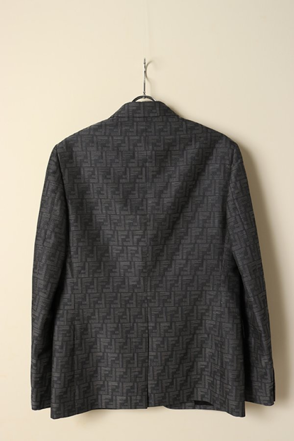 画像5: 【 30%OFF セール352,000円→246,400円】 FENDI フェンディ ジャカードファブリック ジャケット{-BCA} (5)