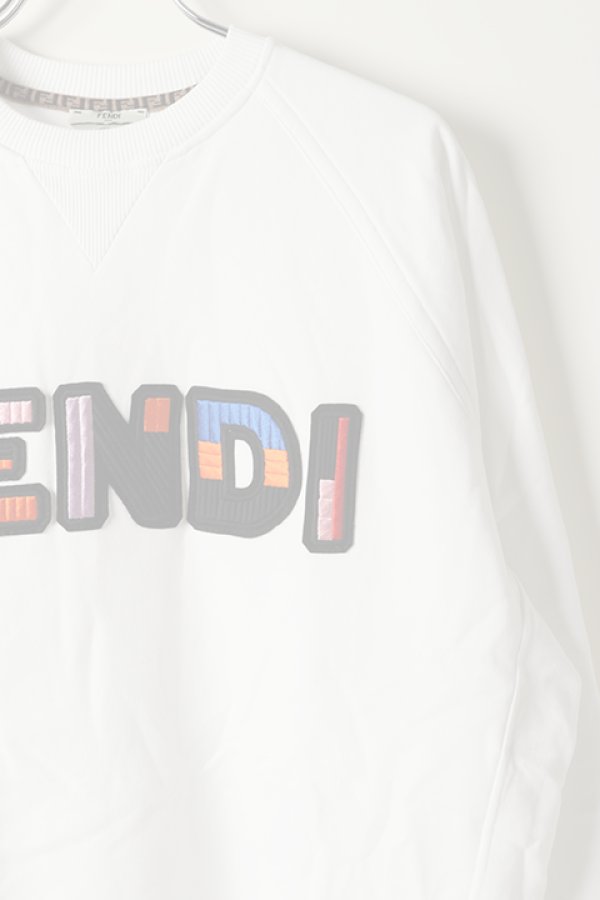 画像4:   FENDI フェンディ FELPA FENDI COLOR JERSEY {FS7034 A8FX F0ZNM-WHITE-BJA}  :FS7034A8FX-WHT-M  (4)