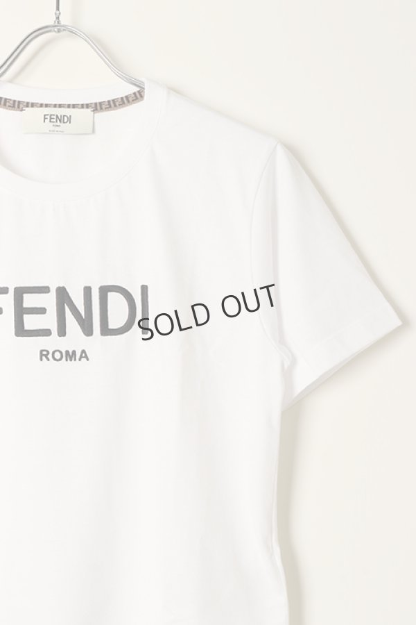 画像3: {SOLD}FENDI フェンディ ホワイトコットン Tシャツ{FS7389ALCAF0ZNM-BBA} (3)