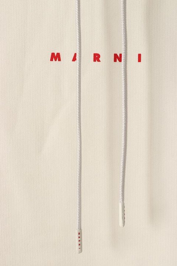 画像4: 【 30%OFF セール108,900円→76,230円】 MARNI マルニ ホワイト ミニ Marniプリント オーガニックコットン製フーディー{FUMU0073P8USCU87L1W02-BDS} (4)