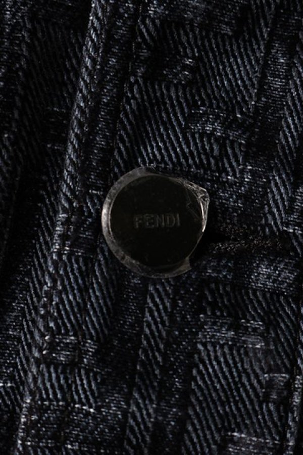 画像4: 【 30%OFF セール300,300円→210,210円】 FENDI フェンディ デニム ジャケット {-BCA} (4)