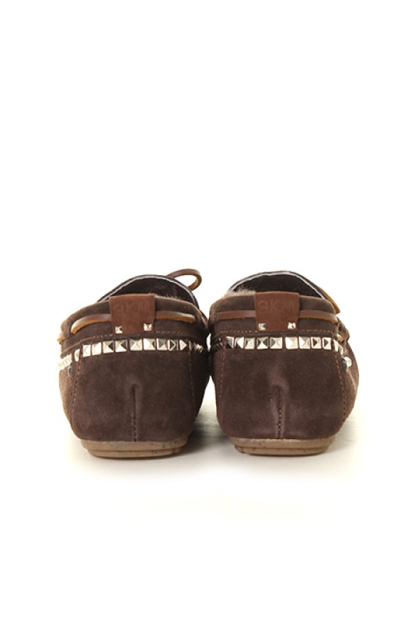 画像3: ▽ 40%OFF アウトレットセールセール46,200円→27,720円▽ AKM エイケイエム MOUTON/HANDWIRK STUDS EMU SLIP-ON{-AEA} (3)