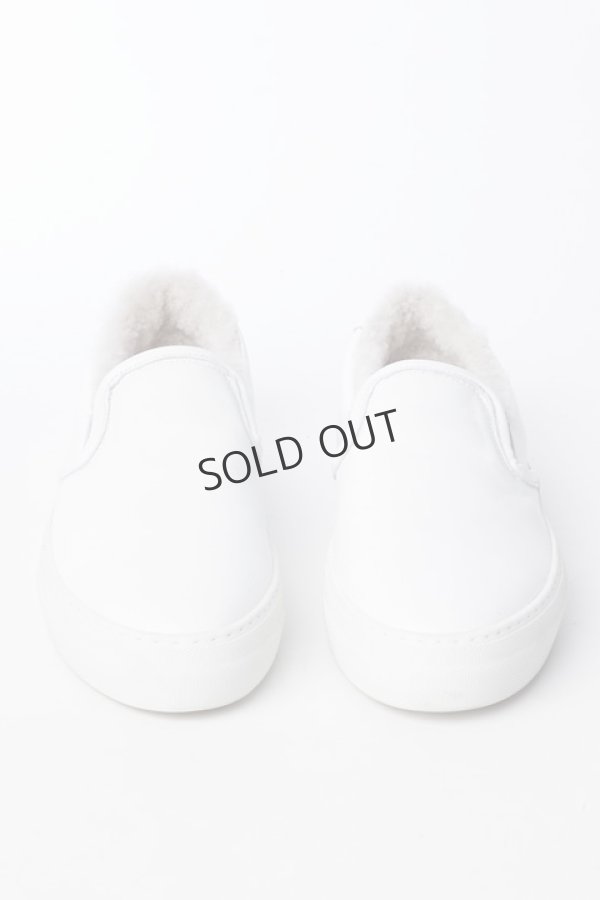 画像3: {SOLD}AKM エイケイエム COW/SHEEP SKIN SLIPON{G296-COW075-1010-AIA} (3)