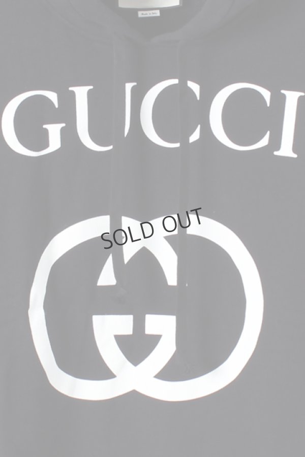 画像4: {SOLD}GUCCI グッチ インターロッキングG フーデッドスウェットシャツ{-AHA} (4)