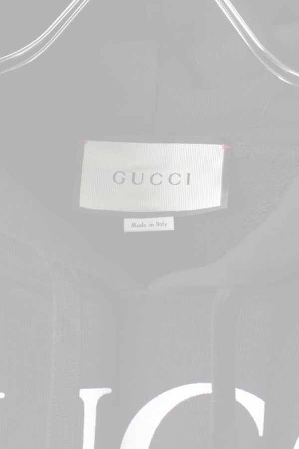 画像5:   GUCCI グッチ インターロッキングG フーデッドスウェットシャツ{-AHA} (5)