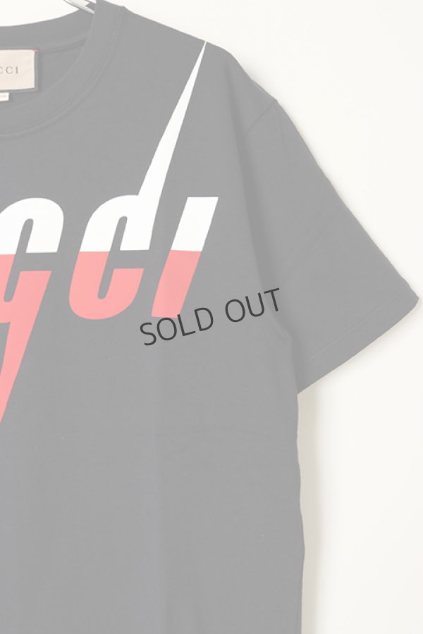画像3: {SOLD}GUCCI グッチ ブレードプリントT{565806-XJAZY-1141-BBS} (3)