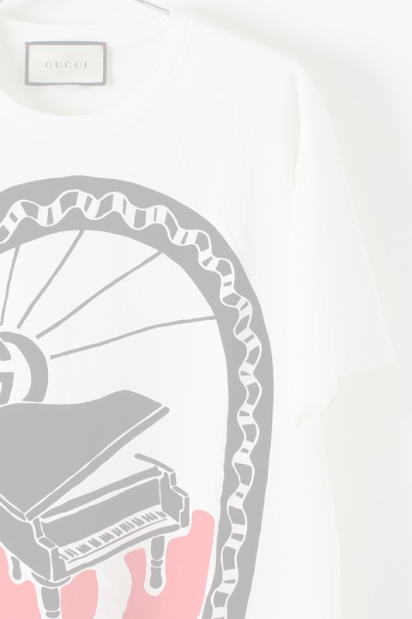画像4:  {SOLD} GUCCI グッチ T-SHIRTS{-AIS} (4)