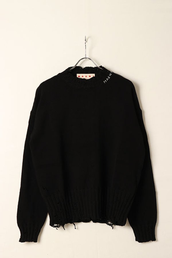 画像5: 【 30%OFF セール122,100円→85,470円】 MARNI マルニ ツイスト クルーネック セーター{GCMG0210A0UFC65200N99-BDS} (5)