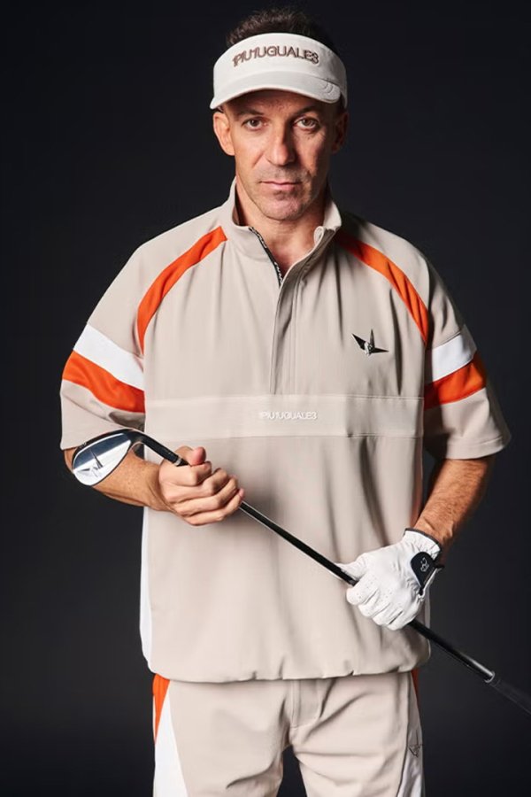 画像3: 1PIU1UGUALE3 GOLF ウノピゥウノウグァーレトレ ゴルフ ADP GOLF SPORTS 3D HALF ZIP S/S{E-}{-BFS} (3)