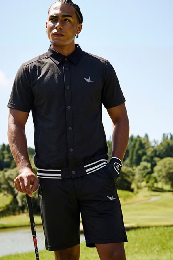 画像3: 1PIU1UGUALE3 GOLF ウノピゥウノウグァーレトレ ゴルフ ADP GOLF HEM TAPE ACTIVE SHIRTS{E-}{-BFS} (3)