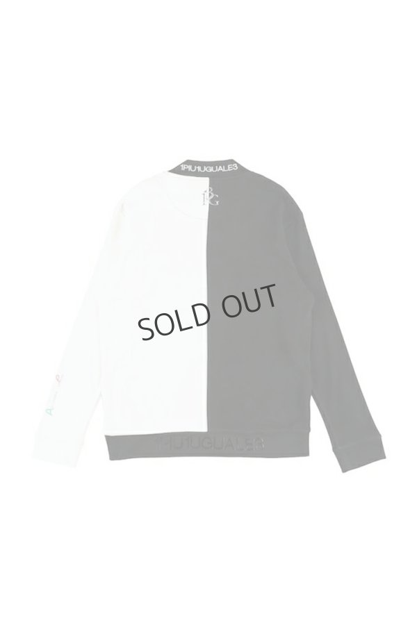 画像2: 1PIU1UGUALE3 GOLF ウノピゥウノウグァーレトレ ゴルフ 113 ADP GOLF L/S MOCK NECK CRAZY{-BDA} (2)
