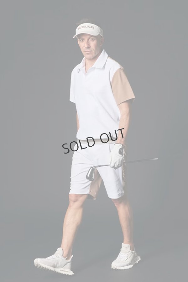 画像5: 1PIU1UGUALE3 GOLF ウノピゥウノウグァーレトレ ゴルフ ADP GOLF HEM TAPE RETRO SPORT POLO{E-}{-BFS} (5)