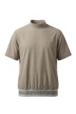 画像1: 1PIU1UGUALE3 GOLF ウノピゥウノウグァーレトレ ゴルフ ADP GOLF HEM TAPE CRAZY MOCK NECK{E-}{-BFS} (1)