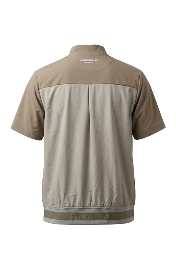 画像2: 1PIU1UGUALE3 GOLF ウノピゥウノウグァーレトレ ゴルフ ADP GOLF HEM TAPE CRAZY MOCK NECK{E-}{-BFS} (2)