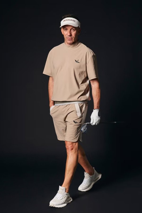 画像4: 1PIU1UGUALE3 GOLF ウノピゥウノウグァーレトレ ゴルフ ADP GOLF HEM TAPE CRAZY MOCK NECK{E-}{-BFS} (4)