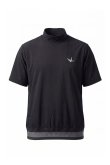 画像1: 1PIU1UGUALE3 GOLF ウノピゥウノウグァーレトレ ゴルフ ADP GOLF HEM TAPE CRAZY MOCK NECK{E-}{-BFS} (1)