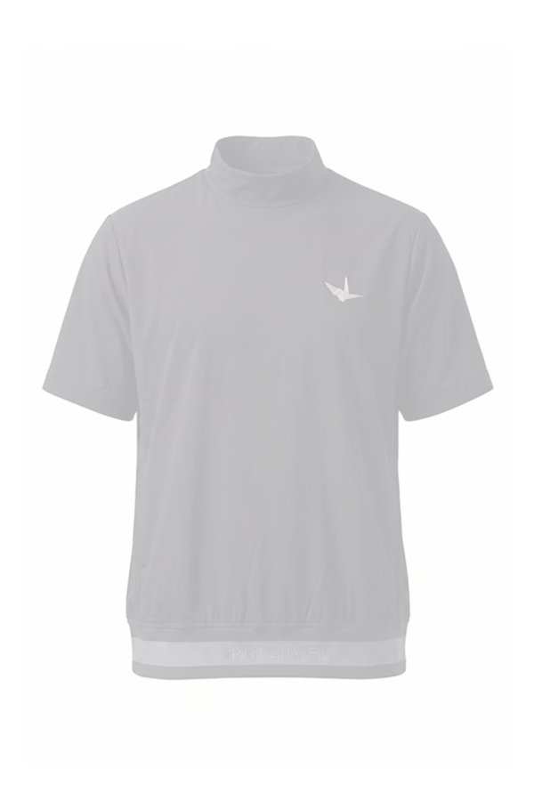 画像1: 1PIU1UGUALE3 GOLF ウノピゥウノウグァーレトレ ゴルフ ADP GOLF HEM TAPE CRAZY MOCK NECK{E-}{-BFS} (1)