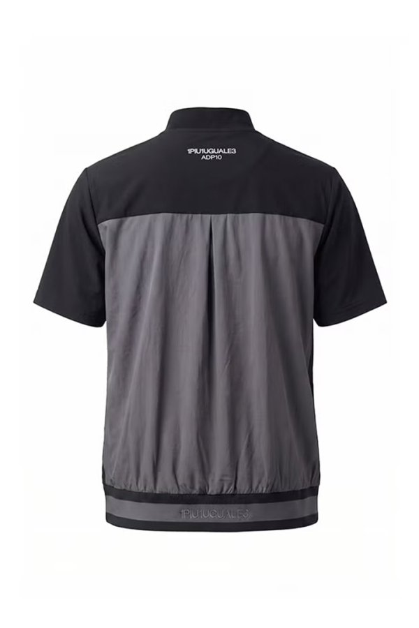 画像2: 1PIU1UGUALE3 GOLF ウノピゥウノウグァーレトレ ゴルフ ADP GOLF HEM TAPE CRAZY MOCK NECK{E-}{-BFS} (2)