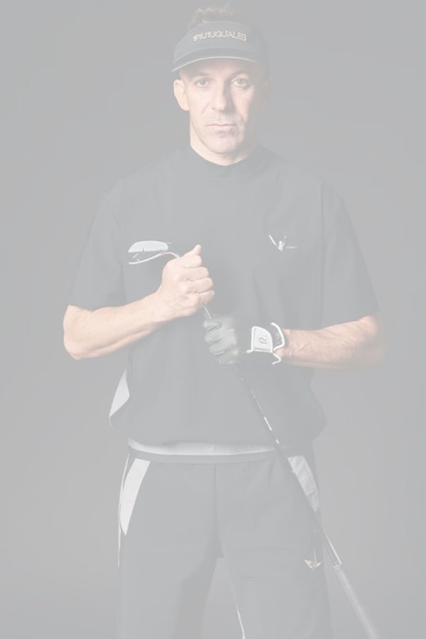 画像3: 1PIU1UGUALE3 GOLF ウノピゥウノウグァーレトレ ゴルフ ADP GOLF HEM TAPE CRAZY MOCK NECK{E-}{-BFS} (3)