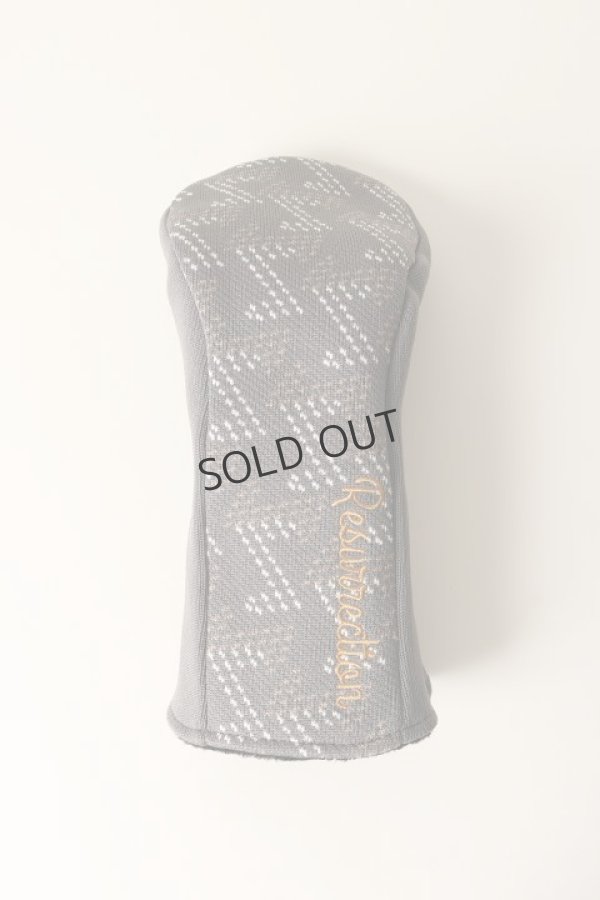 画像1: {SOLD}レザレクション｜Resurrection GMニットヘッドカバー（DR）{-BCA} (1)