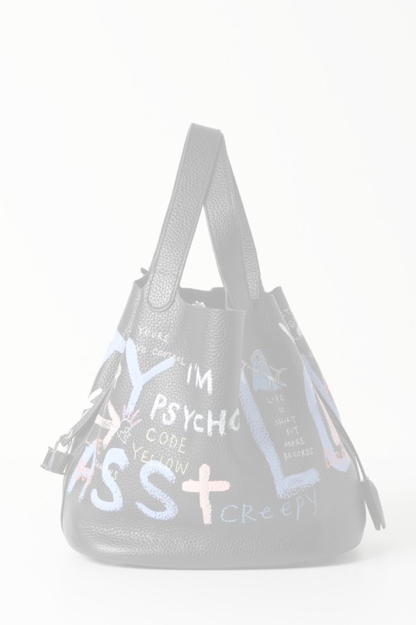 画像2:   guernika ゲルニカ Cube Bag / size L / Black{-BES}{E-} (2)