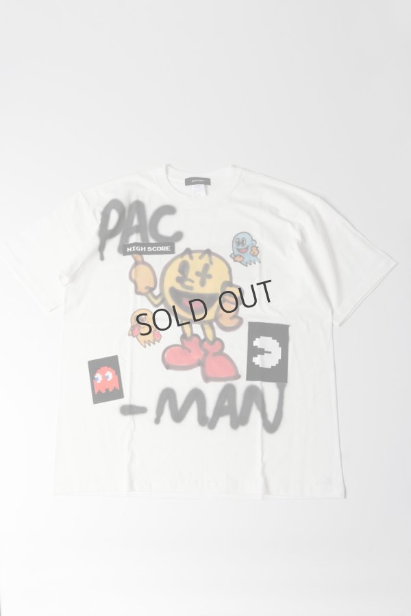 画像1: {SOLD}guernika ゲルニカ 【guernika×パックマン】PAC-MAN Paint T shirt / PAC-MAN{-BES} (1)