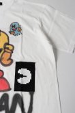 画像3: {SOLD}guernika ゲルニカ 【guernika×パックマン】PAC-MAN Paint T shirt / PAC-MAN{-BES} (3)