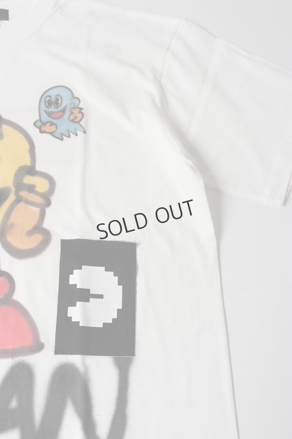 画像3: {SOLD}guernika ゲルニカ 【guernika×パックマン】PAC-MAN Paint T shirt / PAC-MAN{-BES} (3)
