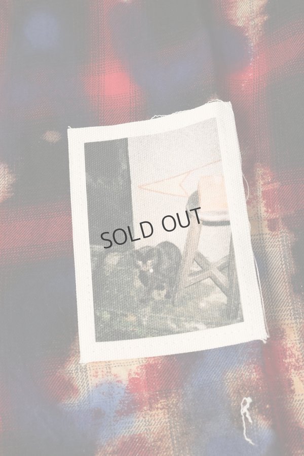 画像3: {SOLD}guernika ゲルニカ Jesus Check Shirt{-BDA}{E-} (3)