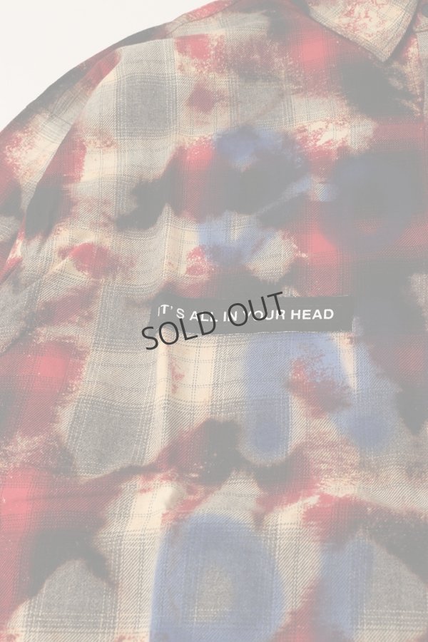 画像4: {SOLD}guernika ゲルニカ Jesus Check Shirt{-BDA}{E-} (4)