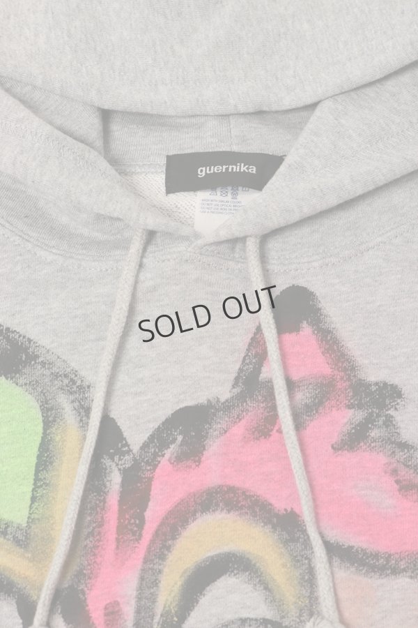 画像2: {SOLD}guernika ゲルニカ Paint Hoodie{-BDA} (2)