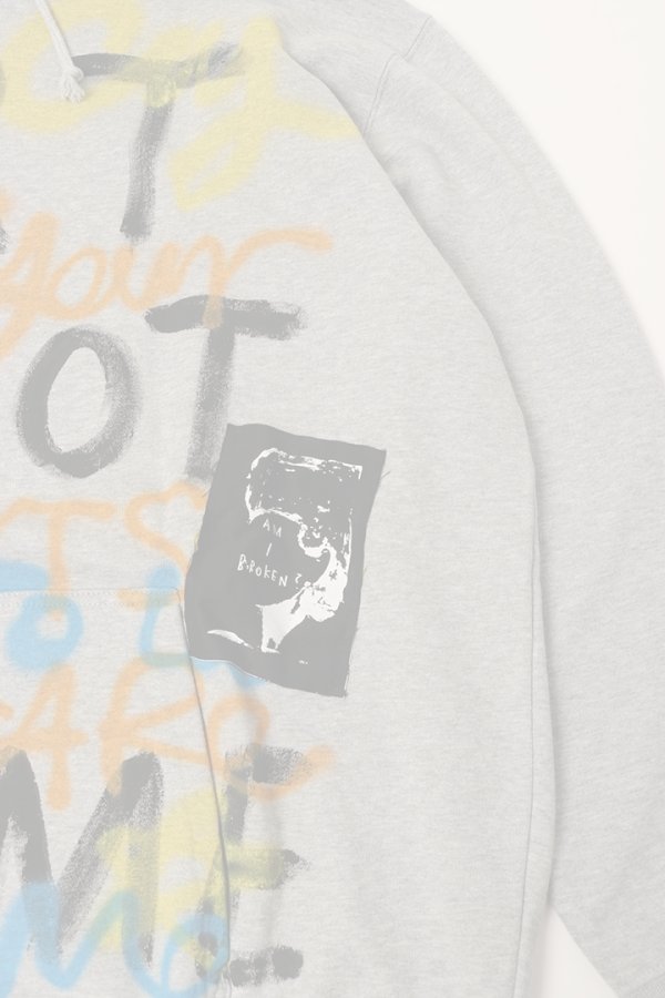 画像3:   guernika ゲルニカ Paint Hoodie{-BDA}{E-} (3)