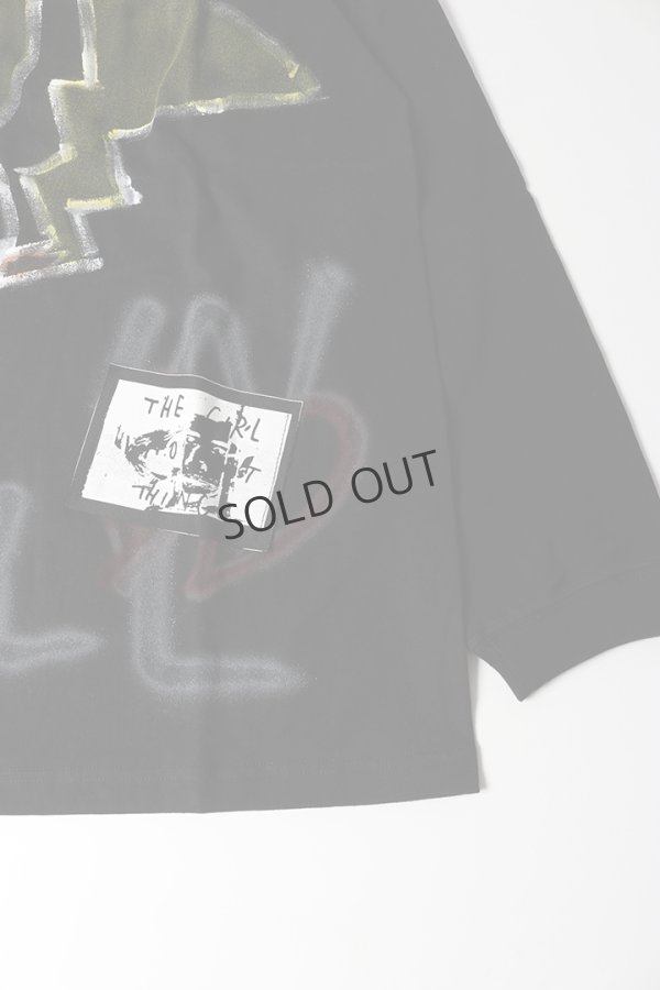 画像3: {SOLD}guernika ゲルニカ Paint Longsleeve T{-BES} (3)