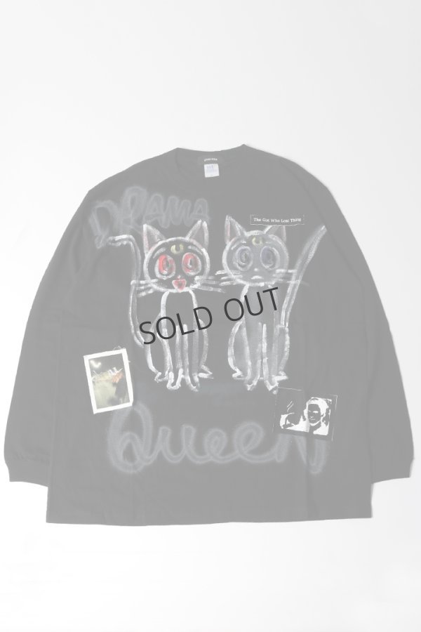 画像1: {SOLD}guernika ゲルニカ Paint Longsleeve T{-BES} (1)