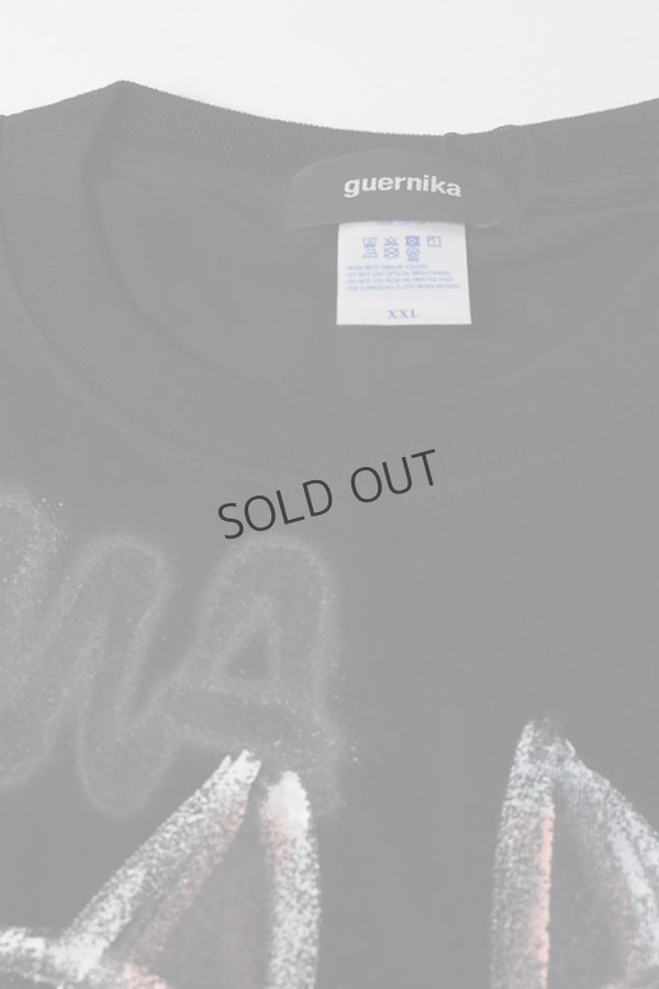 画像2: {SOLD}guernika ゲルニカ Paint Longsleeve T{-BES} (2)