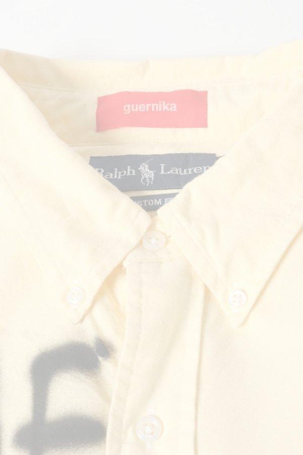 画像2:  {SOLD} guernika ゲルニカ Remake Paint Shirt{-BES}{E-} (2)