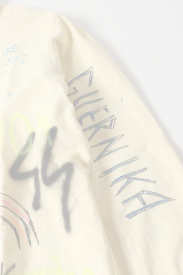 画像4:  {SOLD} guernika ゲルニカ Remake Paint Shirt{-BES}{E-} (4)