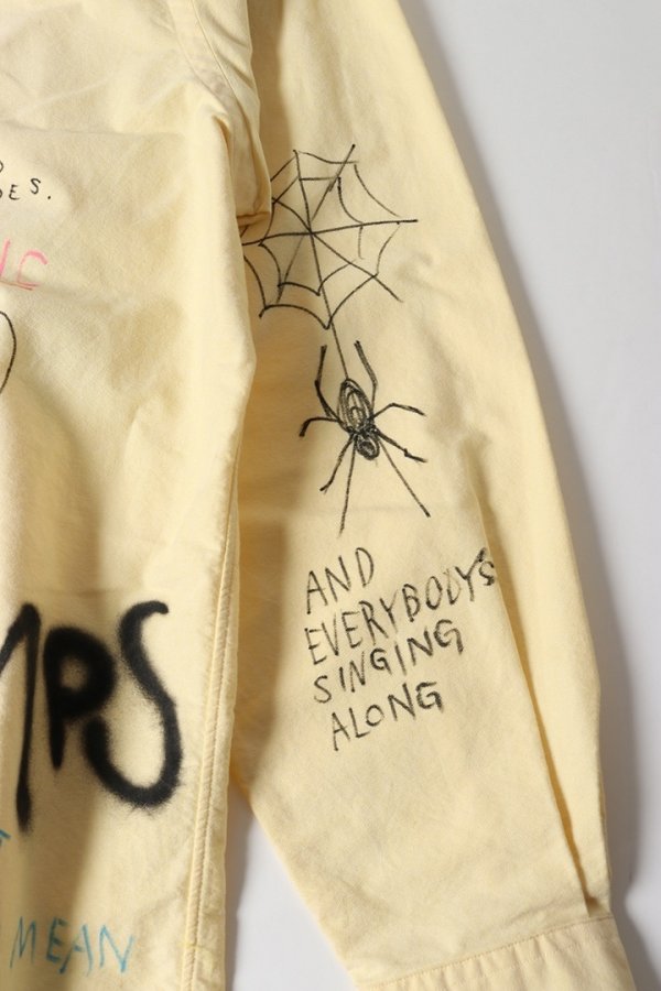 画像3: guernika ゲルニカ Remake Paint Shirt{-BES}{E-} (3)