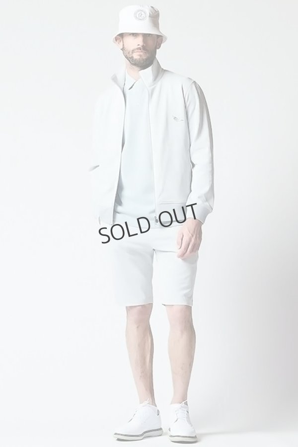 画像4: {SOLD}1PIU1UGUALE3 GOLF ウノピゥウノウグァーレトレ ゴルフ JERSEY JACKET DIAGONAL LOGO{GRB075-POE403-10/95-BCS} (4)